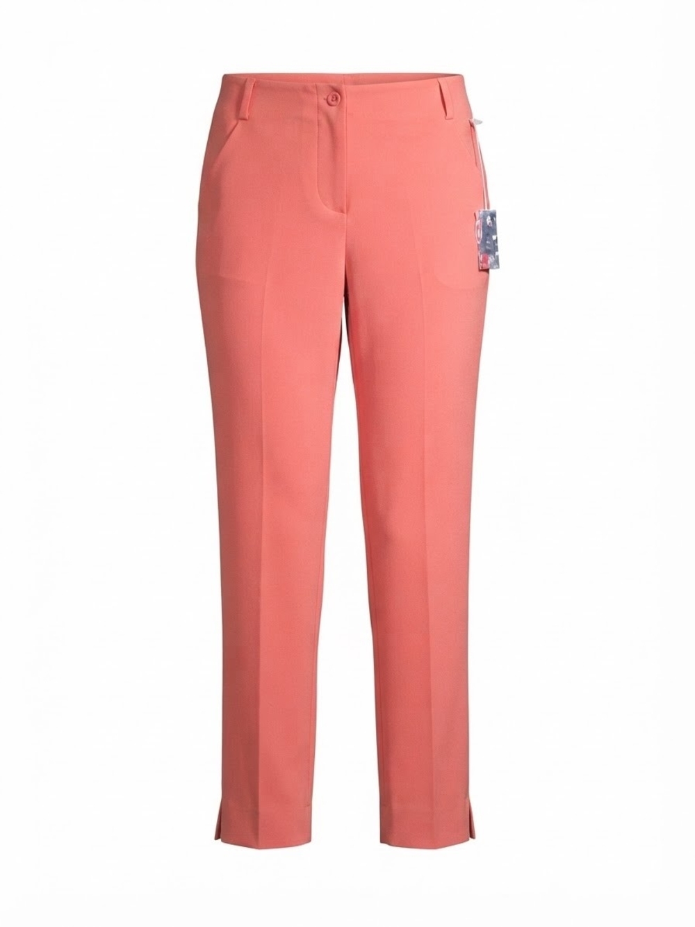 Worthington Coral-Pink Straight Leg Trousers